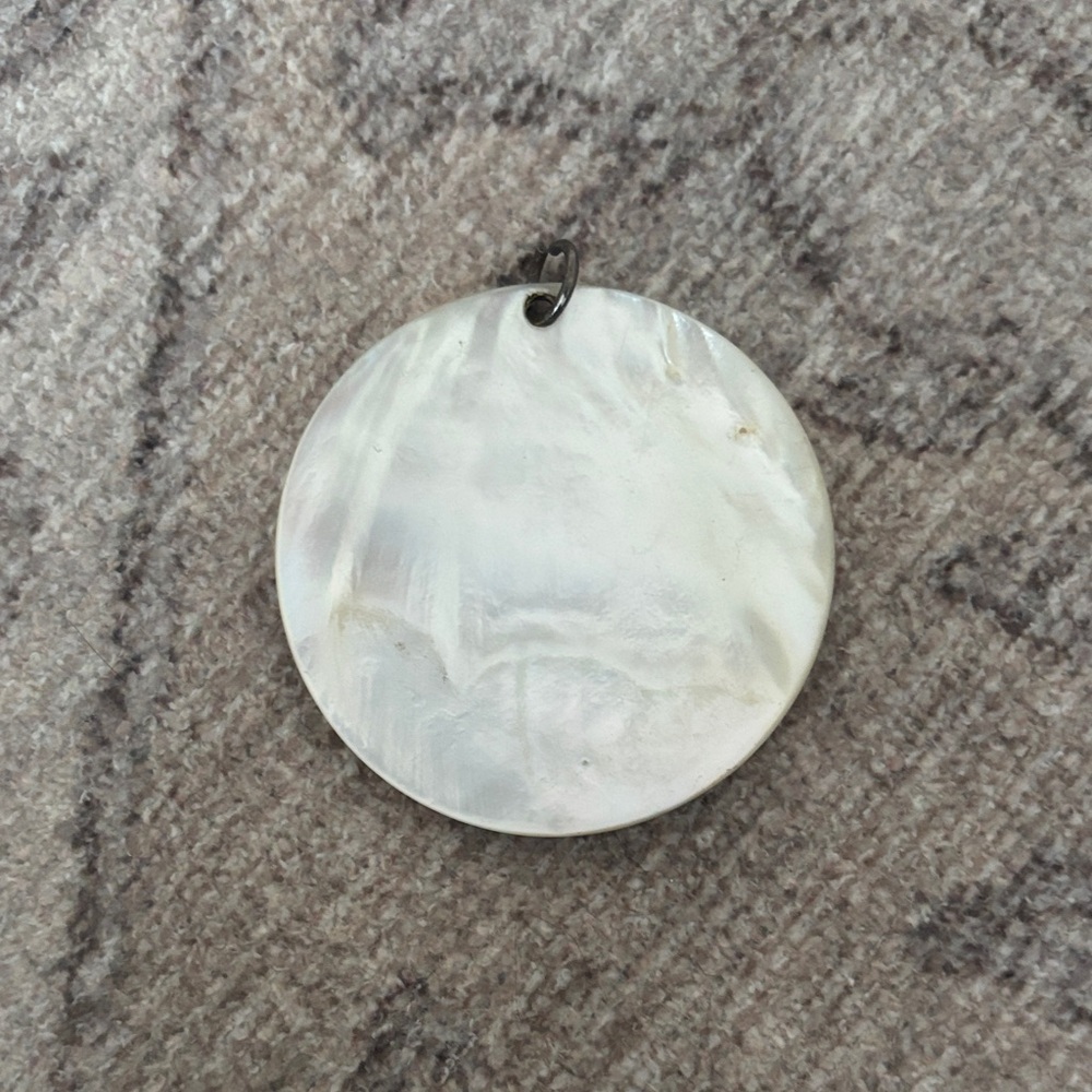 Mandala Patterned Pendant - Picture 2 of 3